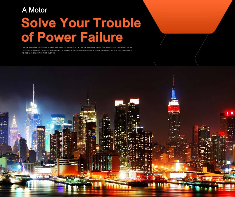 Three-Phase Electric Start Gasoline