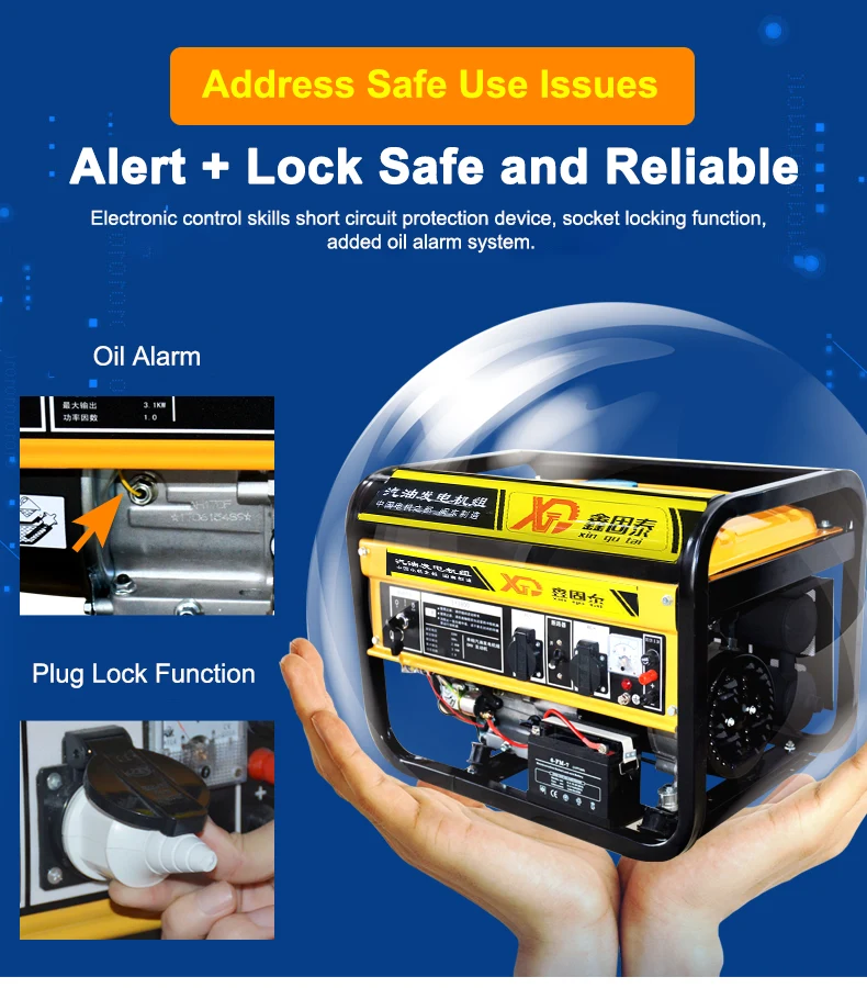 Three-Phase Electric Start Gasoline